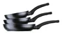 Monix Pack de 3 sartenes de aluminio forjado 18, 22 y 26 cm