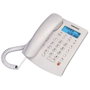 Daewoo DW6310 Teléfono de sobremesa con pantalla retroiluminada y manos libres, Blanco