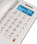 Daewoo DW6310 Teléfono Fijo Blanco con Pantalla Retroiluminada