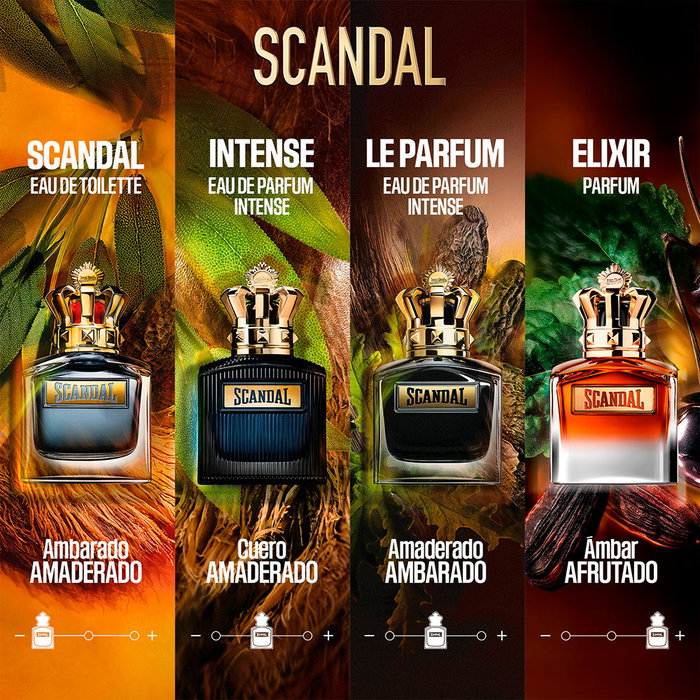 Jean Paul Gaultier Scandal Pour Homme Elixir - Eau de Parfum Vaporizador para Hombre - 150 ml