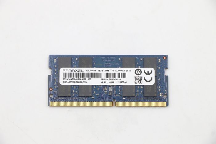 Lenovo 16 GB DDR4 SODIMM 3200 MHz Lenovo 16 GB DDR4 SODIMM 3200 MHz