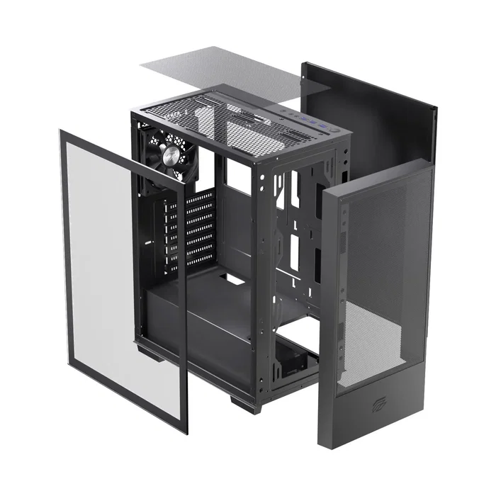 Einarex P100 Core Black Semitorre ATX Einarex P100 Core Black Semitorre ATX