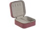 DKD Home Decor Joyero Urban Magenta Crema Poliester 9.5 x 5 x 9.5 cm (4 Unidades)
