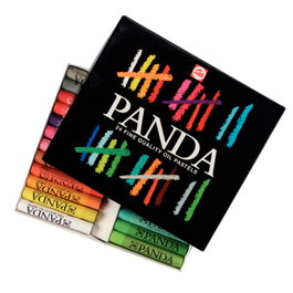 Panda Set de Pasteles al Óleo de 24 Colores