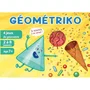 Géométriko - Asmodee - 4 juegos de geometría - Quiz, rummy, 7 familias o el ahorcado - 7 años