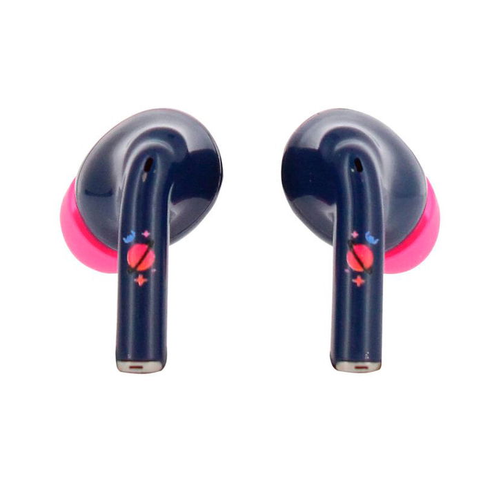 Disney Auriculares Inalambricos Bluetooth 5.3 Stitch para Niños con Cancelación de Ruido Ambiental y Caja de Carga