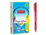 Paper Mate InkJoy 100 Bolígrafo Retráctil Triangular Rojo (Pack de 20)
