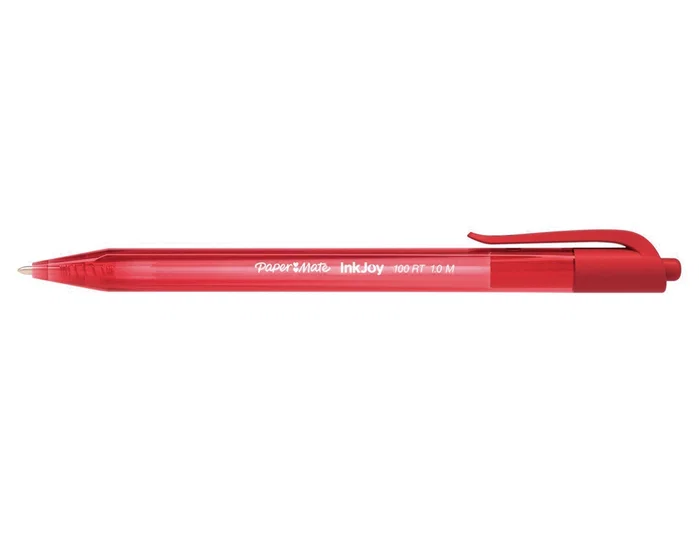 Paper Mate Inkjoy 100 Bolígrafo Retráctil Triangular Rojo Paper Mate Inkjoy 100 Bolígrafo Retráctil Triangular Rojo