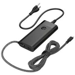 HP Cargador de Portátil 110W AC Adapter USB-C Automático (8B3Y2UT) - Voltajes 5V/9V/12V/15V/20V para Portátiles HP Negocios, Negro