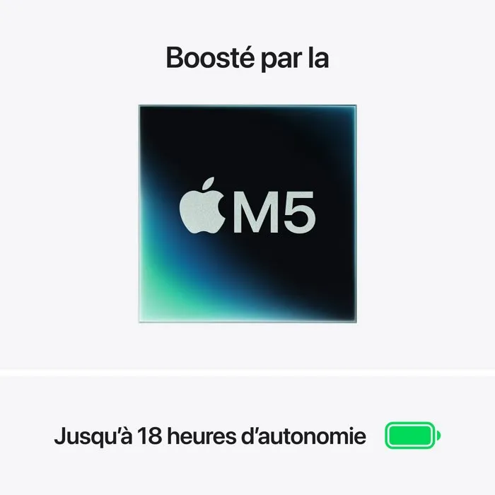 Apple MacBook Air 13,6" M5 (2026) - 16GB RAM, 512GB SSD, CPU 10 núcleos, GPU 8 núcleos - Color Plata