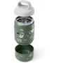 Monbento Fiambrera isotérmica Handy Racoon infantil 2 compartimentos 350 ml + 150 ml