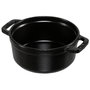 Staub Cocotte Redonda de Hierro Fundido 12 cm Negro