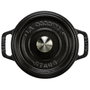 Staub Cocotte Redonda de Hierro Fundido 12 cm Negro