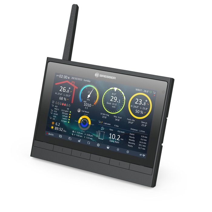 Bresser Wetter Center 9-in-1 MeteoChamp HD WLAN