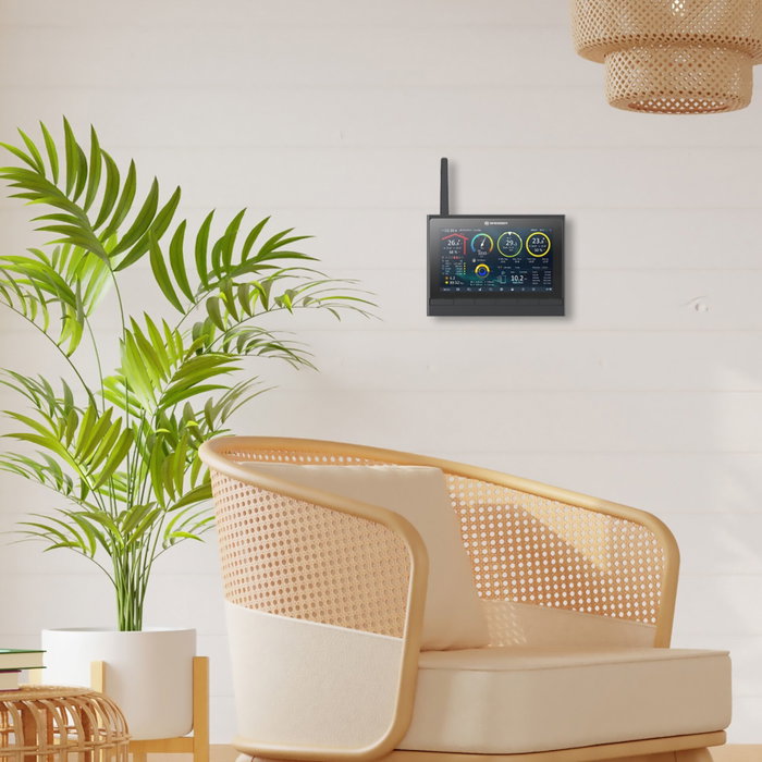 Bresser Wetter Center 9-in-1 MeteoChamp HD WLAN