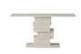 DKD Home Decor - Consola Moderna de Granito y MDF, Beige, 150 cm de Ancho x 40 cm de Largo x 70 cm de Alto, Desmontable