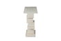 DKD Home Decor - Consola Moderna de Granito y MDF, Beige, 150 cm de Ancho x 40 cm de Largo x 70 cm de Alto, Desmontable