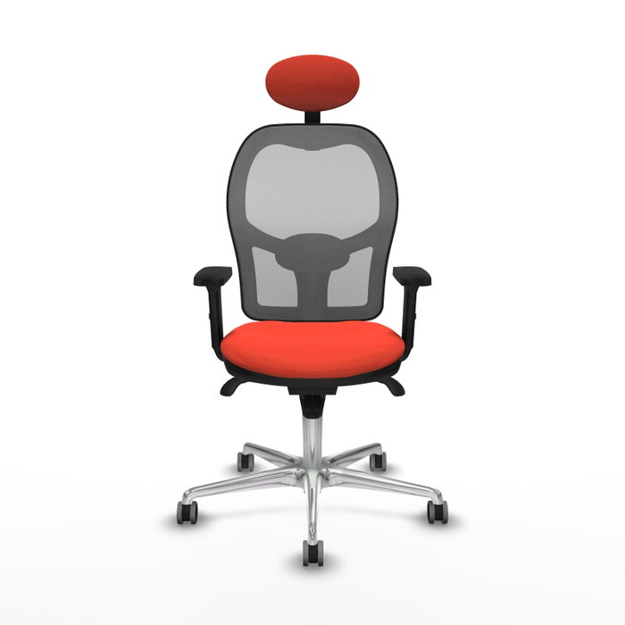 PIQUERAS Y CRESPO Silla de oficina Jorquera Naranja y Gris PIQUERAS Y CRESPO Silla de oficina Jorquera Naranja y Gris