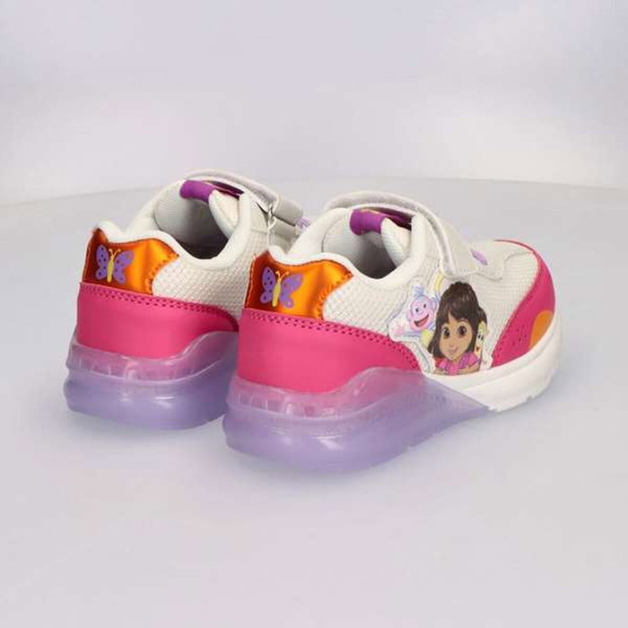 Cerdá Zapatillas Deportivas Dora la Exploradora con Luces - Talla 25