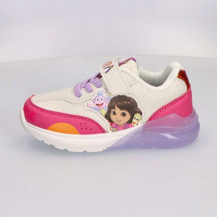 Cerdá Zapatillas Deportivas Dora la Exploradora con Luces - Talla 25