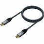 Aisens Cable USB 3.2 Gen2x2 Aluminio 20Gbps 100W Gris 0.6m