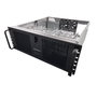 Unykach Caja Rack UK51918 4U 19 Pulgadas ATX Servidor Negro/Plata