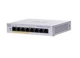 Cisco CBS110-8PP-D Conmutador No Administrado L2 de 8 Puertos Gigabit con PoE Gris