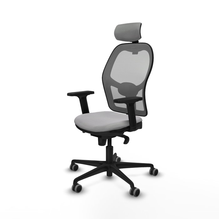 PIQUERAS Y CRESPO Silla de oficina Jorquera con mecanismo Sincro, Gris