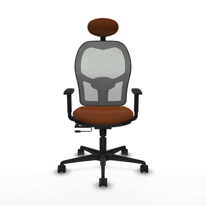 PIQUERAS Y CRESPO Silla de oficina Jorquera Marrón y Gris PIQUERAS Y CRESPO Silla de oficina Jorquera Marrón y Gris