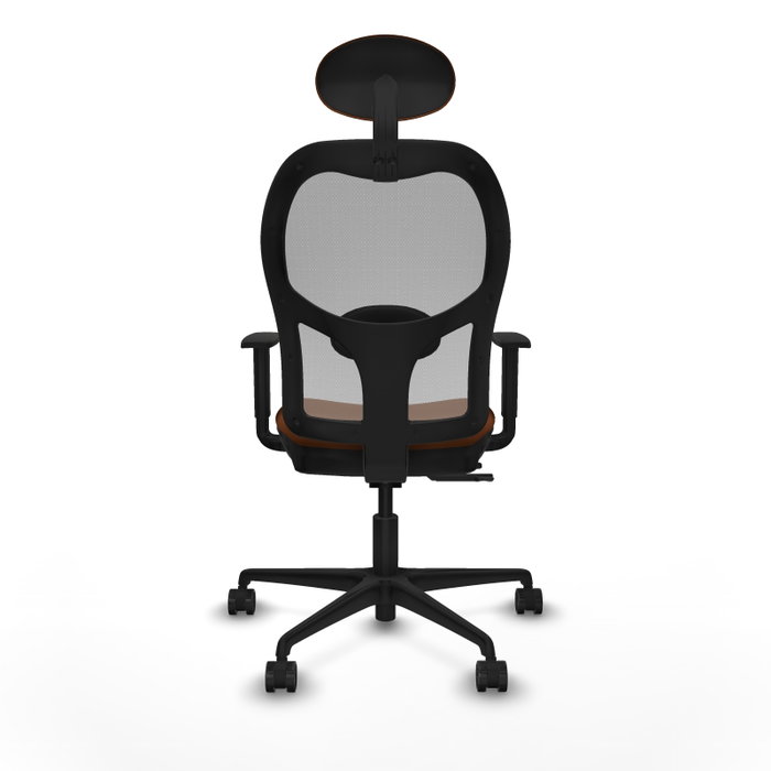 PIQUERAS Y CRESPO Silla de oficina Jorquera Marrón y Gris PIQUERAS Y CRESPO Silla de oficina Jorquera Marrón y Gris