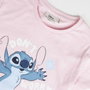 Cerdá Pijama Corto Single Jersey Stitch 12 Años Rosa