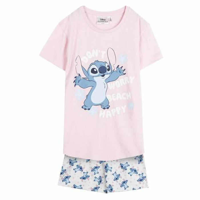Cerdá Pijama Corto Single Jersey Stitch 12 Años Rosa Cerdá Pijama Corto Single Jersey Stitch 12 Años Rosa