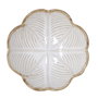 Bidasoa Bol de Porcelana Milky con Diseño Floral Blanco