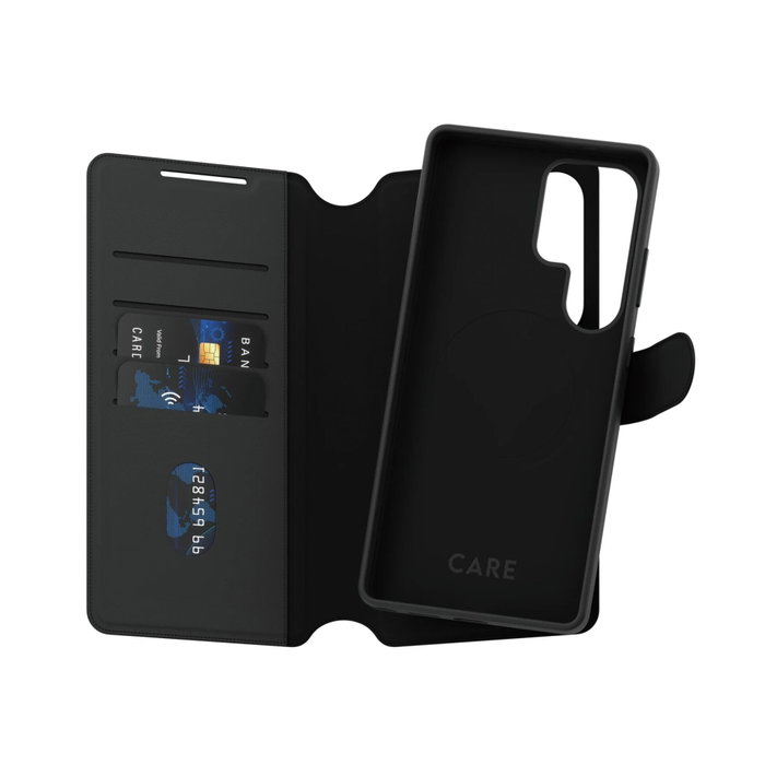 Care Tango Two-in-One Wallet Qi para Samsung Galaxy S25 Ultra - Negro