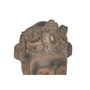 DKD Home Decor Figura de Buda en Resina Marrón y Negro 15x18x38 cm