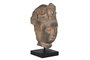 DKD Home Decor Figura Buda Oriental Marron Negro Resina 18 x 38 x 15 cm