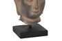 DKD Home Decor Figura Buda Oriental Marron Negro Resina 18 x 38 x 15 cm