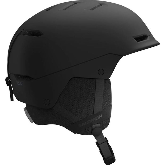 Casco de Esquí Salomon Husk Jr Negro Infantil Unisex 42