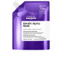 L'Oréal Professionnel Keratin Alpha Sleek Champú Sin Sulfatos Recarga 500 ml para Suavizar y Controlar el Frizz