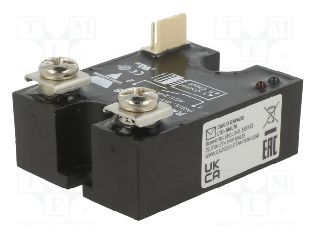 CARLO GAVAZZI RA4025H10PCS Relé de semiconductor monofásico 25A 150÷440VAC