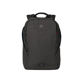 Wenger Mochila MX Light 40,6cm 16" con compartimento para tableta, de poliéster, color gris