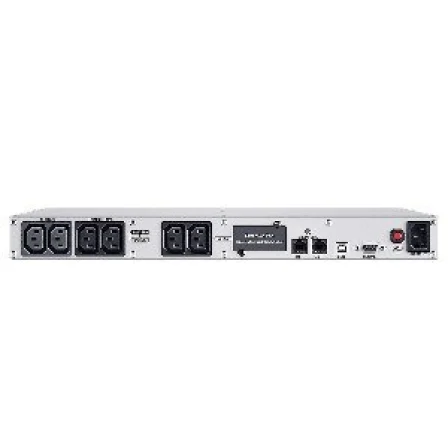 Cyberpower CP1500EIPFCRM1U SAI Interactivo Rack 1U 1500VA/900W, Onda Sinusoidal Pura, AVR, 6 Salidas (4 Batería + 2 Protección), Compatible PFC Activo, GreenPower UPS