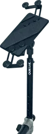 QUIKLOK Soporte Universal Para Tablet X Negro Regulable en Altura Plegable Acero 111-301mm