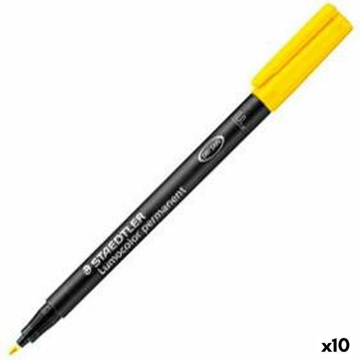 Staedtler Lumocolor Superfine 318 Rotulador Permanente Amarillo Punta 0,6 mm