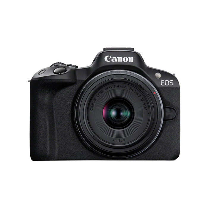 Canon EOS R50 Black + RF-S 18-45mm F4.5-6.3 IS STM Kit Canon EOS R50 Black + RF-S 18-45mm F4.5-6.3 IS STM Kit