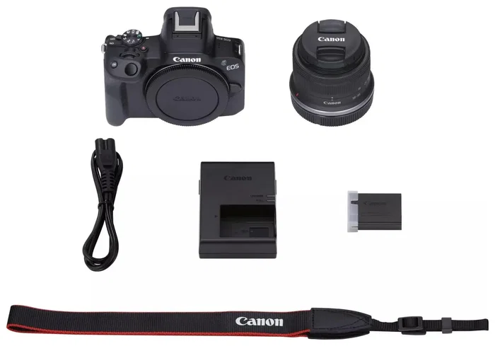 Canon EOS R50 Black + RF-S 18-45mm F4.5-6.3 IS STM Kit Canon EOS R50 Black + RF-S 18-45mm F4.5-6.3 IS STM Kit