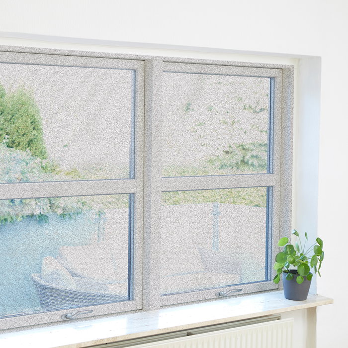 Day Mosquitera Ventana 130x150 cm para Mantener los Insectos Fuera con Velcros Autoadhesivos