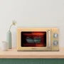 Cecotec ProClean 3110 Retro Yellow Microondas con grill 20 L