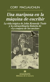 Una mariposa en la maquina de escribir, Cory MacLauchlin - ANAGRAMA