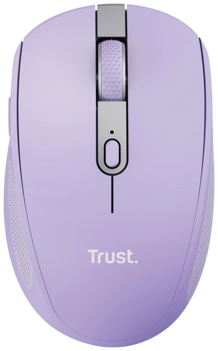 Trust Ozaa Compact Wireless Mouse Violeta - Ratón Inalámbrico Compacto